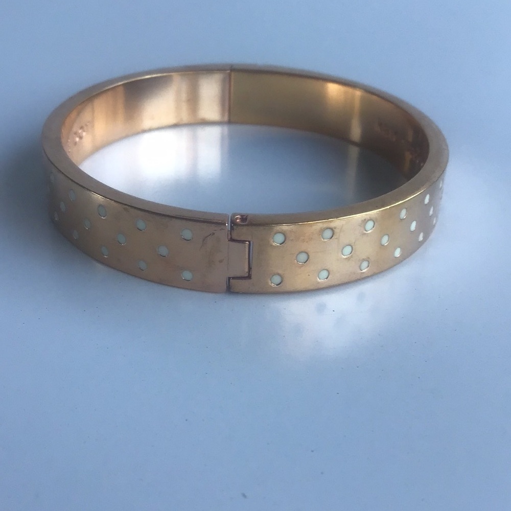 Kate Spade New York gold Gold Polka Dot Bangle bracelet - Picture 11 of 16